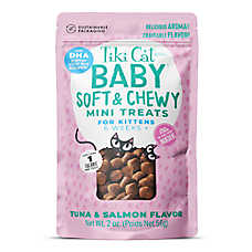 Tiki Cat - Kitten, Baby, Treats, Soft & Chewy, Tuna & Salmon, 2 OZ