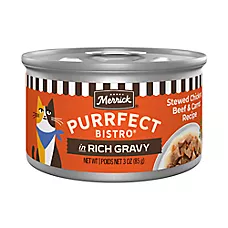 Merrick Purrfect Bistro Adult Cat Wet Food - In Rich Gravy, 3 Oz