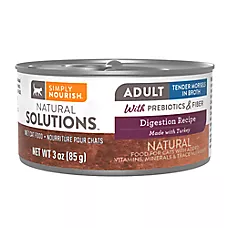 Simply Nourish® Natural Solutions Digestion Adult Wet Cat Food - Natural, With Grain