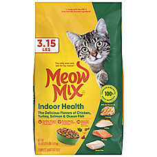 Meow Mix Indoor Dry Cat Food Adult - Chicken, Turkey, Salmon, Ocean Fish