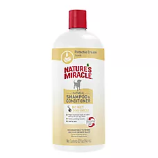 Nature's Miracle&trade; 2-in-1 Oatmeal Dog Shampoo & Conditioner - Pistachio Cream 32 oz