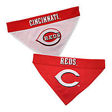 Pets First Cincinnati Reds Reversible Bandana