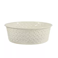 Top Paw庐 Embossed Bone Dog Bowl