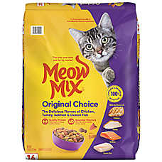 Meow Mix Original Choice Dry Cat Food All Ages, Chicken, Turkey, Salmon, Ocean Fish