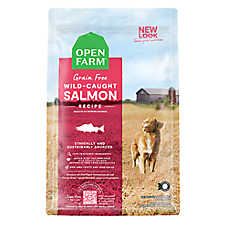 Open Farm Grain Free Adult Dry Dog Food - Humanely Raised & Sustainably Sourced, Salmon