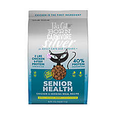 Tiki Cat? Born Carnivore? Silver for Adults 11+ Food - Chicken & Herring, Non-GMO
