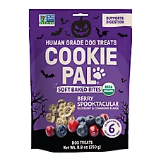 Cookie Pal Soft & Chewy Dog Treats, Berry Spooktacular - Blueberry & Cranberry Flavor 8.8 oz