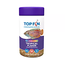 Top Fin® Tropical Flakes Fish Food - Freshwater Fish Food - 1-7.06 oz