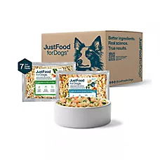 JustFoodForDogs Puppy Frozen Dog Food Variety Pack - Fish & Chicken