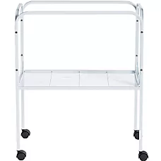 Prevue Pet Products White Pet Bird Cage Stand for Small Birds