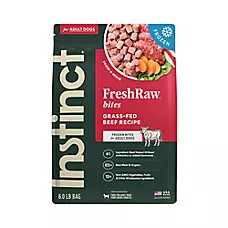 Instinct® Raw Bites Adult Frozen Dog Food - Raw, Grain Free, Beef