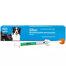 Sileo (dexmedetomidine oromucosal) Gel for Dogs, Noise Aversion Medication, 0.09 mg/mL, 3 mL